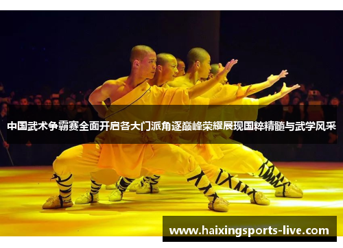 中国武术争霸赛全面开启各大门派角逐巅峰荣耀展现国粹精髓与武学风采